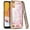 Paris Tower ROSE GOLD, variant on GSA Liquid Glitter Love Image Case for Samsung Galaxy A01 - Rose Gold