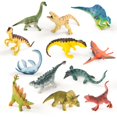 thumbnail image 1 of Figuras de dinosaurio Recur Mini Dino Toys, 12 unidades para niños, 1 of 8