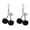 1, variant on Unique Cherries Shaped Earrings Jewelry Cherries Shaped Earrings Alloy Crafted Ear Pendant for Durability and Comfort