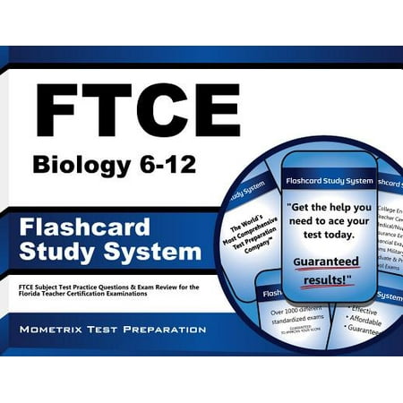Ftce Biology 6 12 Flashcard Study System Ftce Test
