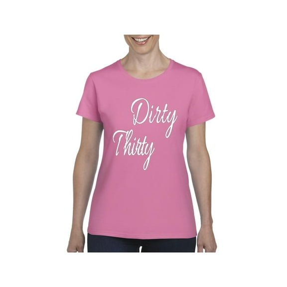 Women's T-Shirt Short Sleeve - Dirty Thirty