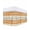 Orange, variant on Blue Nordic Style Stripes Wrap Around Bed Skirts for King Bed 18" Drop, Bed Skirt with Adjustable Elastic Belt Dust Ruffle Bed Valance for Bedroom Hotel Luxury Blue Gray Texture Bed Frame Cover