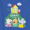 thumbnail image 2 of Toddler's Peppa Pig Happy Place Friends Graphic Tee Royal Blue 5T, 2 of 3