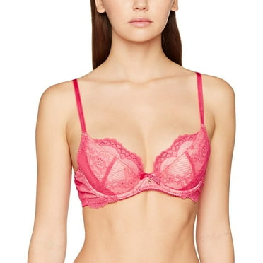 Gossard HIBISCUS Superboost Lace Padded Plunge Bra, US 32C, UK 32C