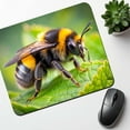 thumbnail image 6 of Bumblebee Bee on Leaf Mouse Pad Low Profile Gaming Mat, 6 of 7