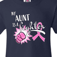 thumbnail image 4 of Inktastic My Aunt is a Fighter- Breast Cancer Awareness Youth T-Shirt, 4 of 5