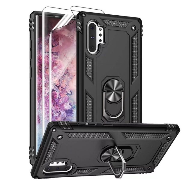 Funda de teléfono para Samsung Note 10 Plus de Uso Rudo Shockproof + Hidrogel