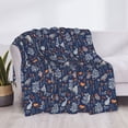 thumbnail image 3 of Yiaed Autumn Forest2 Print Blanket Throw Blanket Soft Cozy Flannel Blanket for Home Bed Sofa Couch Chair-50"x40", 3 of 6