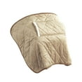 thumbnail image 2 of Under Desk Heated Blanket, Compact Roll-Up Foot Warmer with Button Control, Gray Space-Saving Heater for Office Study, Plug-In Comfort During Long Work Hours, 2 of 7
