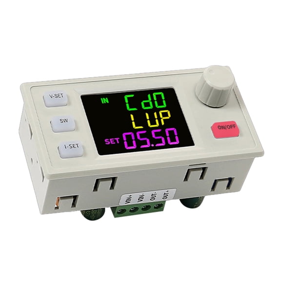 JZROCKER 120W Adjustable Voltage Regulator Power Supply Overloads Protections for Lab