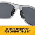 thumbnail image 4 of Gafas protectoras DEWALT DPG112 de marco completo con lentes ahumadas x2, 4 of 6