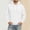 White, variant on Mens Hoodies Pullover Solid Color Drawstring Fall Winter Hooded Sweatshirts Multifunctional Tops with Pockets and Arm Pockets