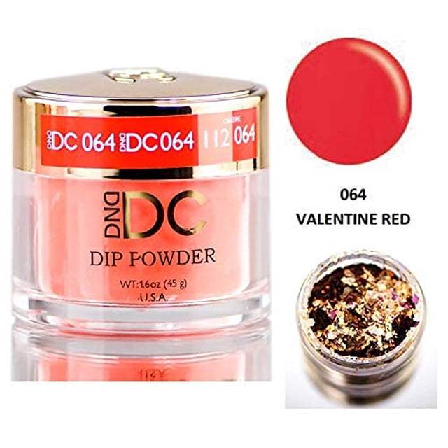 Polvo para uñas Daisy DND DC Reds & Orange 45 g (Valentine)