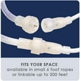 thumbnail image 6 of AmerTac Clear Indoor/Outdoor LED Rope Light Kit, 6 of 7