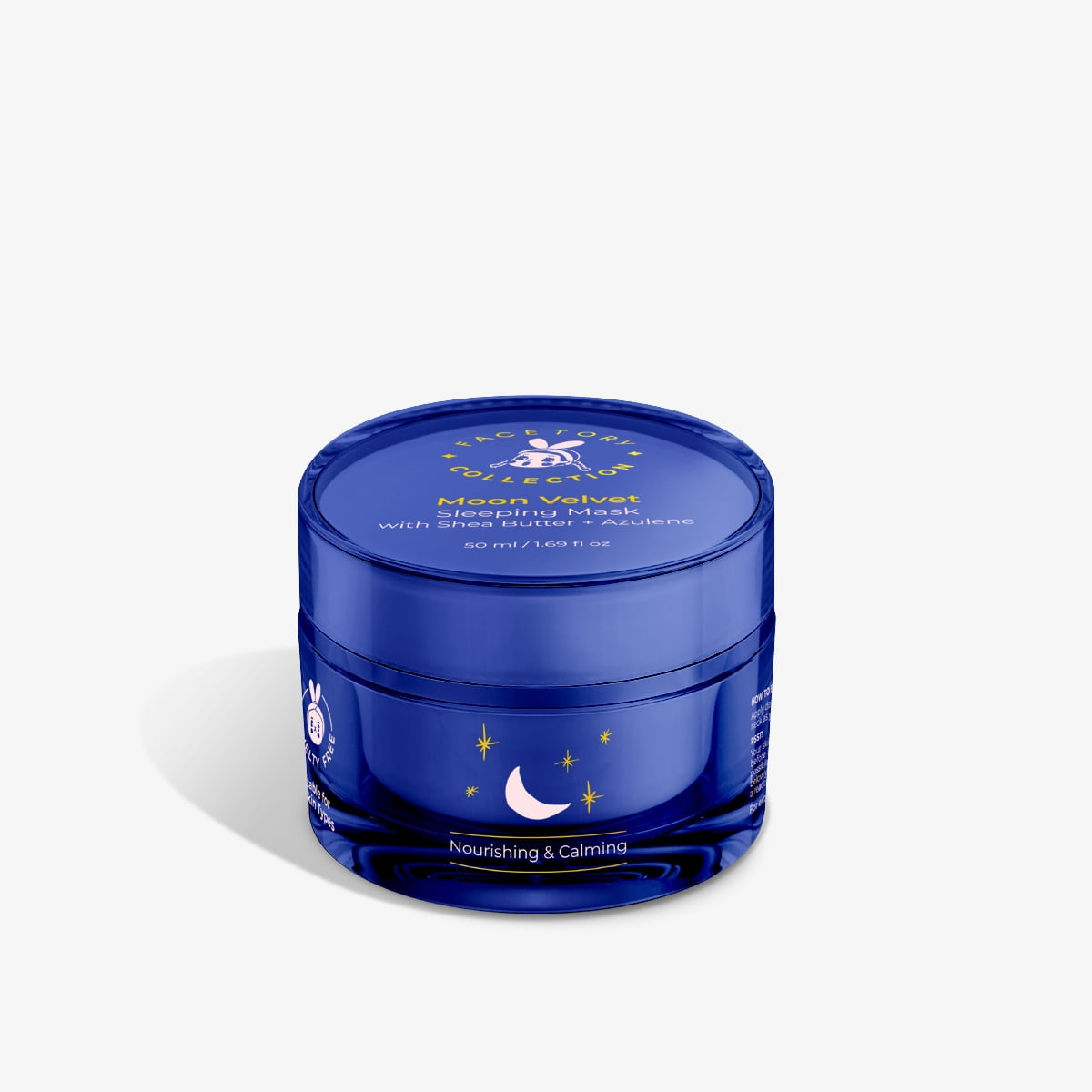 FaceTory Moon Velvet Sleeping Mask with Shea Butter - 50 ml / 1.69 fl oz