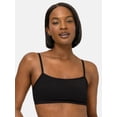 thumbnail image 2 of Fruit of the Loom Women's Cotton Cami Bralette, 5-Pack, Sizes XS-4XL, 2 of 9