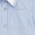 thumbnail image 5 of REDARER Boys Striped Collared Short Sleeve Button Down Shirt Lightweight Breathable Summer Top for Kids Daily Wear,2-3 Years, 5 of 6