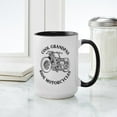 thumbnail image 4 of CafePress - Cool Grandpas Ride Motorc - 15 oz Ceramic Large White Novelty Mug, 4 of 4