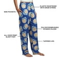 thumbnail image 3 of Sesame Street Cookie Monster Giant Cookie Women's Blue Quick Turn Sleep Pajama Pants-XL, 3 of 6
