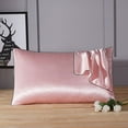 thumbnail image 1 of Fiudx Artículos en oferta con ofertas flash Funda de almohada suave de seda antienvejecimiento, 1 pieza, 1 of 2