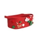 thumbnail image 5 of Cesta de almacenamiento navideña, decoración navideña, lindo organizador de escritorio, bolsa de regalo de ciervo, decoración navideña para fiesta, Rojo, 5 of 9