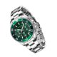 thumbnail image 3 of Reloj para hombre Reloj con pantalla de fecha y hora Reloj de pulsera Estilo deportivo Reloj de cuarzo preciso Reloj de pulsera para hombre, Verde Inevent EL003018-01B, 3 of 7