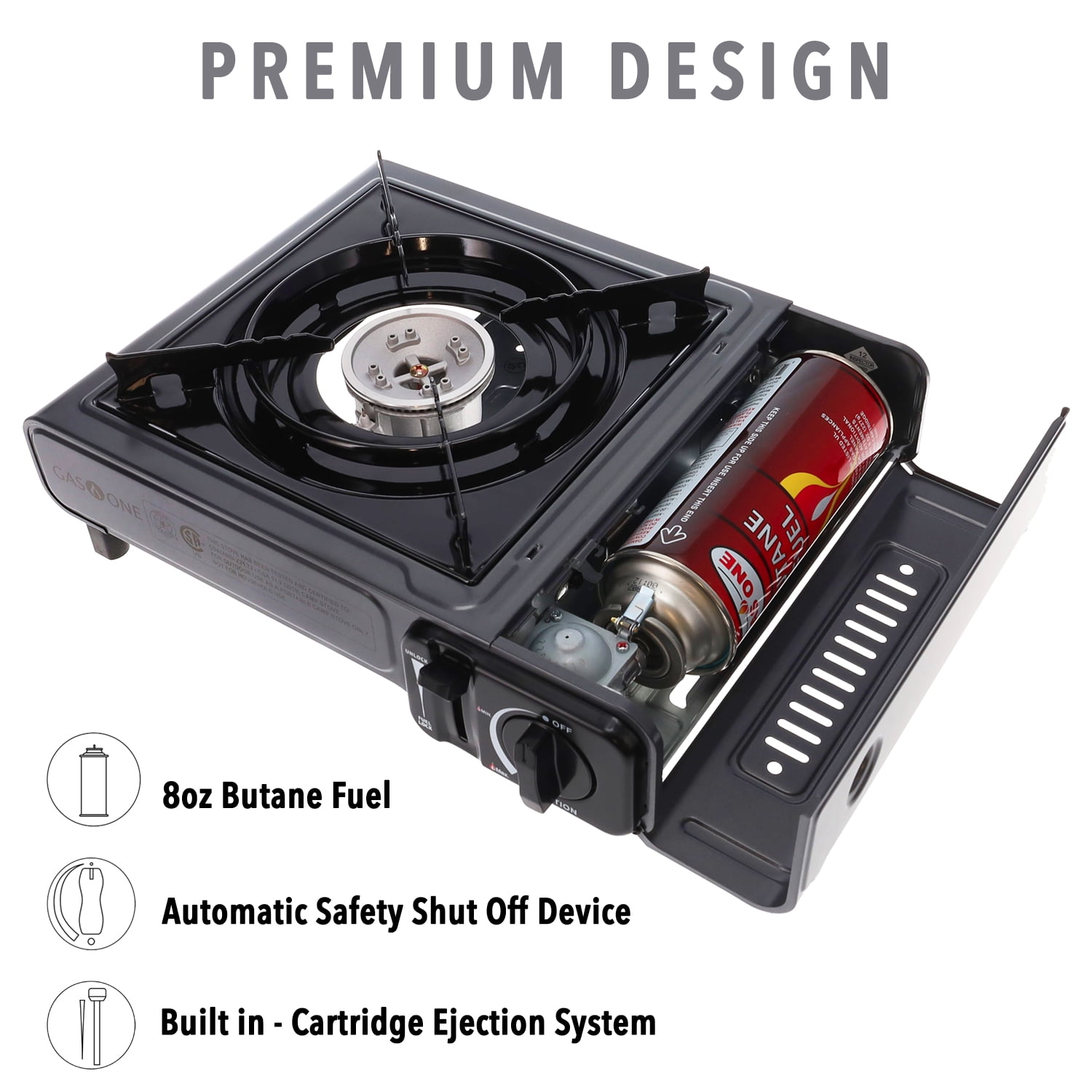 GasOne 1 Burner Butane Camping Stove