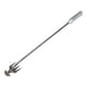 thumbnail image 3 of Herramienta manual para desmalezar, extractor de malezas, azada hueca y rastrillo, removedor de malezas multifuncional Plata 50cm, 3 of 9