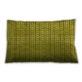 thumbnail image 1 of Ahgly Company Patterned Indoor Rectangular Oak Brown Lumbar Throw Pillow, 13 inch by 19 inch, 1 of 5