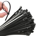 thumbnail image 1 of Bridas con cremallera VTECHOLOGY, 100 unidades, nailon industrial de alta resistencia, 20 cm, 1 of 9