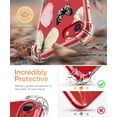 thumbnail image 3 of Cute Butterfly Clear Case for iPhone 7/8/SE,Aesthetic Art Design Case for Men Women,Unique Soft Transparent TPU Bumper Case Cover, 3 of 5