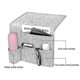 thumbnail image 3 of Bedside Hanging Storage Pocket For Phone Remote Control Water Bottle Felt Organizer, 3 of 4