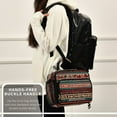 thumbnail image 6 of FORMRS Student Lunch Bag Insulated Reusable Cooler Box with Zipper Pockets, Tribal Geometric, 6 of 9
