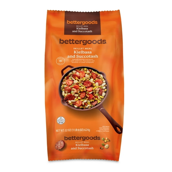 bettergoods Kielbasa and Succotash Skillet Meal, 22 oz (Frozen)