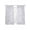 LightGray, variant on Floral Patterns Sheer Curtains 63 Inch Length 2 Panels Set Window Treatments, Silver White Flowers Leaves Aesthetic Rod Pocket Semi Curtains for Living Room/Bedroom/Kitchen Décor, 104"W x 63"L
