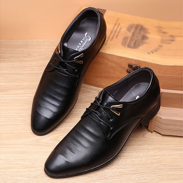 TIMIFIS Chaussures Habillées pour Homme Chaussures Oxford Formelles Derby Classiques à Lacets Été