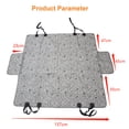 thumbnail image 4 of Mistaha Protective Waterproof Pet Car Seat Cover with Bone Pattern Design for Dogs - Single Seat Hammock Protector for Cars, Trucks, and SUVs - Easy to Clean and Install, 4 of 6