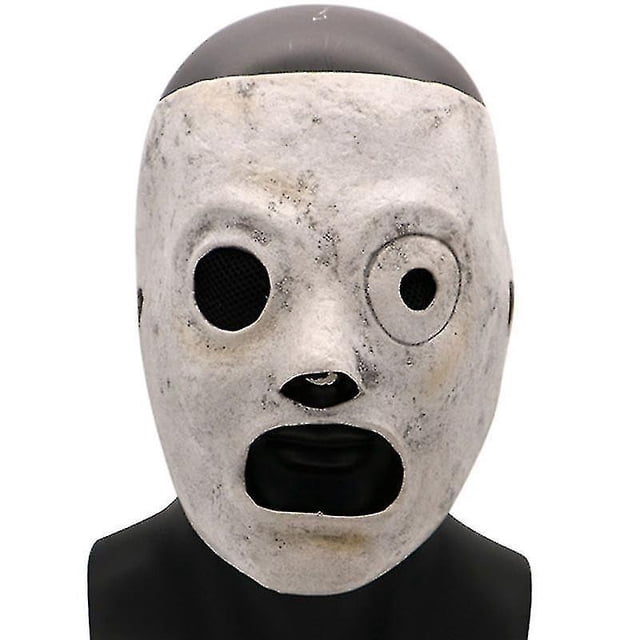 Máscara de Corey Taylor de Slipknot para juego de terror, fiesta de disfraces de Halloween