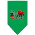 thumbnail image 4 of Pet and Dog Bandana Screen Printed, "The Snuggle Is Real", 4 of 10