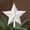7.87in, variant on Christmas Tree Solid Star with Glitter, 5-Point Star Tree Top Decoration for Xmas, 14cm/5.5in