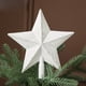 thumbnail image 1 of Estrella de Navidad, star tree top, decoración de árbol de Navidad, metal, 5 puntas, brillante, resistente, para exterior, para hogar, para terraza, fácil de instalar, árbol de Navidad,, 1 of 4