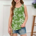thumbnail image 3 of OGLCCG Girls Tank Tops Kids Cute Summer Square Neck Sleeveless Shirts Lightweight Casual T Shirts Dancewear for Teen 5-14 Years, 3 of 5