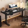 thumbnail image 2 of Escritorio de altura ajustable con movimiento eléctrico para sentarse, mesa de ordenador de pie hacia arriba y hacia abajo, elevador moderno, escritorio de juegos motorizado, escritorios de oficina en, 2 of 4