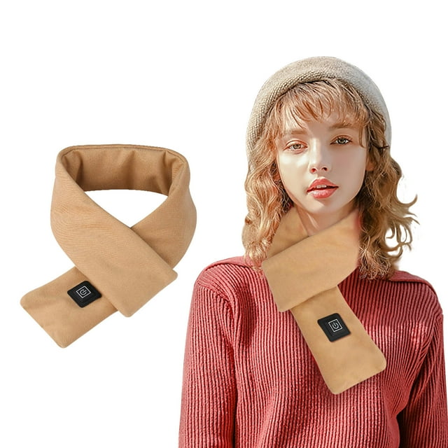 TIMIFIS Heating Pad Neck Heating Pad 1PC Pure Cotton Smart Heating Scarf Usb Warm and Heating Cervical Collar
