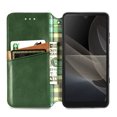 thumbnail image 5 of Case for Sony Xperia Ace II Flip Cover Wallet Flip Cover Magnetic Protective - Green, 5 of 5