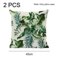 thumbnail image 2 of Funda de almohada cuadrada para sofá cama, 2 uds., funda de almohada con elemento de jardín, 2 of 5