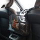 thumbnail image 3 of Bolsillo neto de bolsillo para coche, organizador de malla, bolso de mano, bolsa de seguridad para asiento trasero, bolsa de almacenamiento automático para niños para documentos de teléfono, rojo Feliz Sencillez, 3 of 5