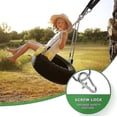 thumbnail image 3 of Tree Swing Straps Hanging Kit With Two Zinc Alloy Carabiners, 3 of 3