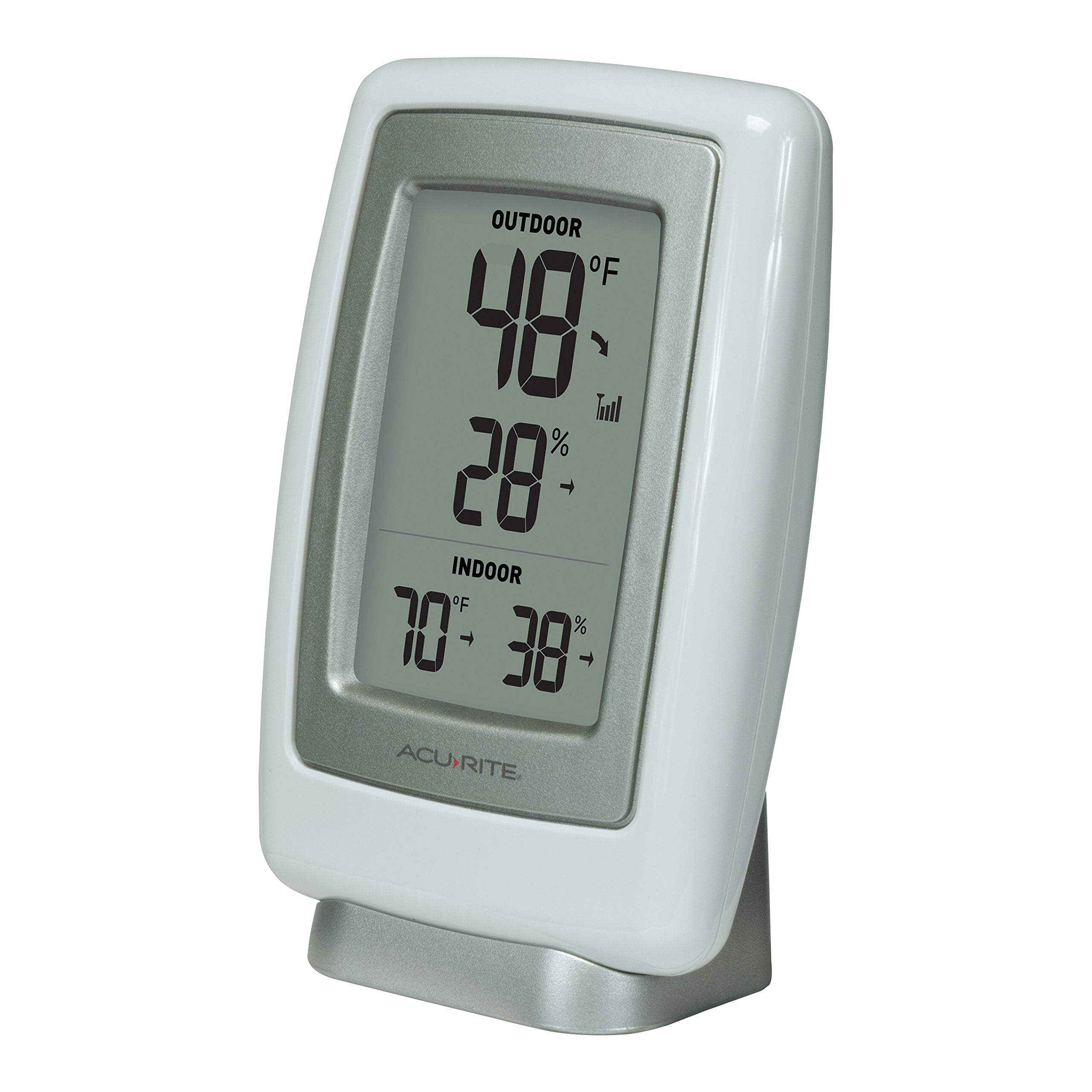 AcuRite Digital Thermometer Temperature Gauge for Indoor and Outdoor  Temperature (00831A4) 