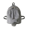 thumbnail image 1 of EeaseMX Delicada mochila de peluche con orejas de conejo, bonita mochila informal para mujer., 1 of 7